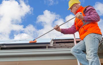 Ruthwell Station soft wash roof cleaning